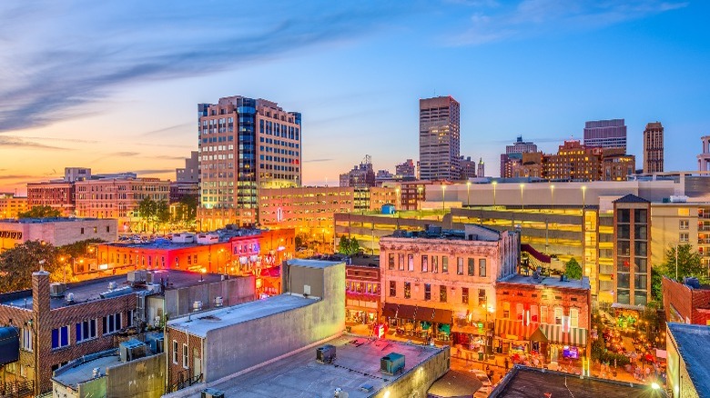 Downtown Memphis skyline