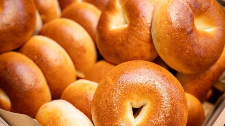 Fresh batch of bagels