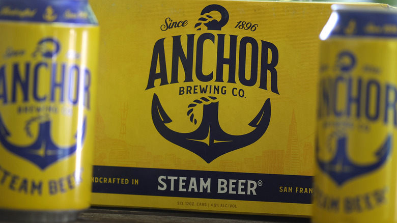 Rebranded Anchor Steam beer