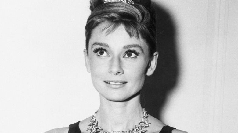 Audrey Hepburn smiling 