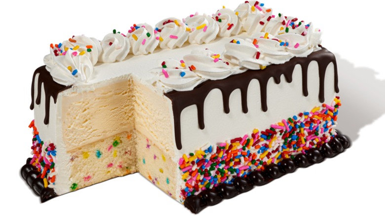 Baskin-Robbins' Confetti Crazy Cake