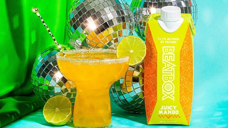 Juicy mango Beatbox single serve and margarita