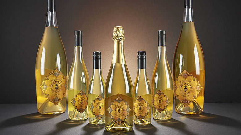 Seven bottles of honey wine by Bee D'Vine