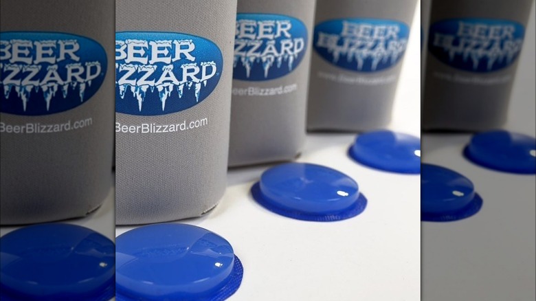 Beer Blizzard ice packs and koozies
