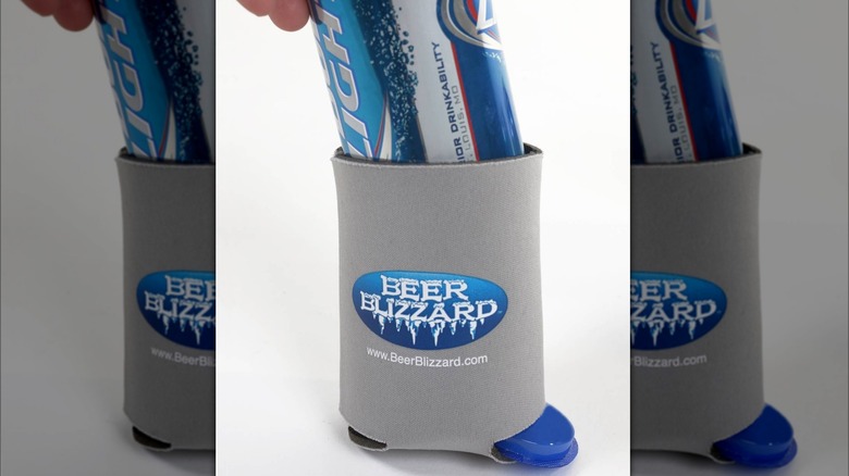 Beer Blizzard coozie and ice pack