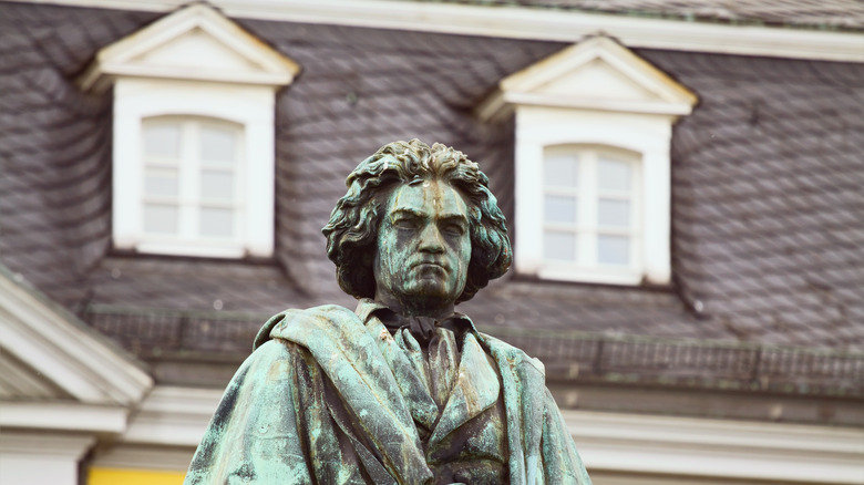 statue of Beethoven in Bonn