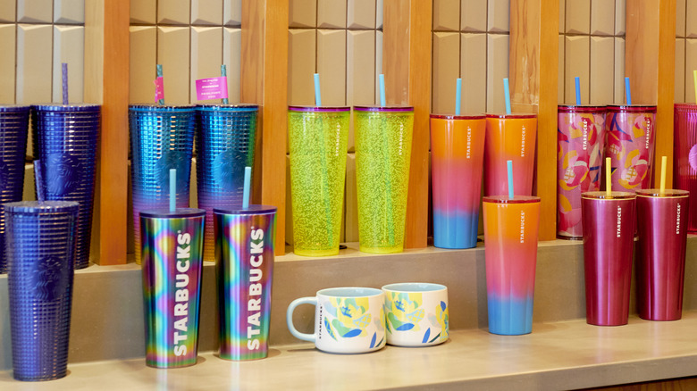 Reusable Starbucks cups and mugs