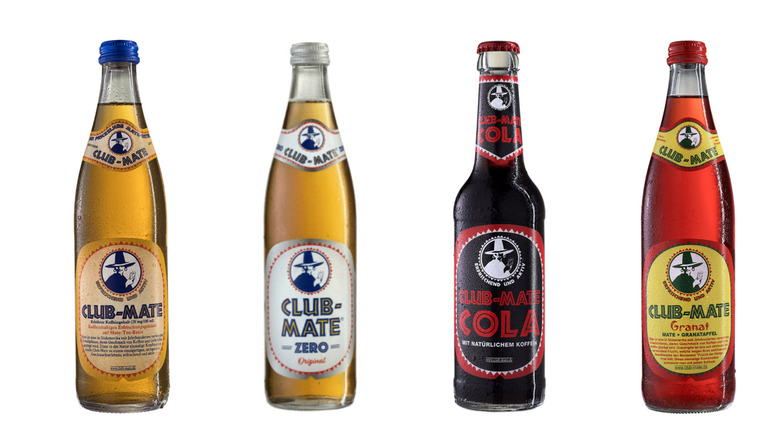Selection of Club Mate sodas