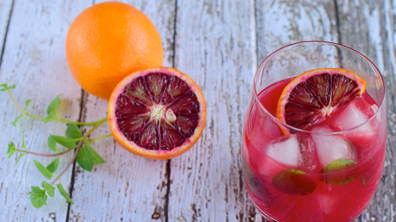 blood orange cocktails