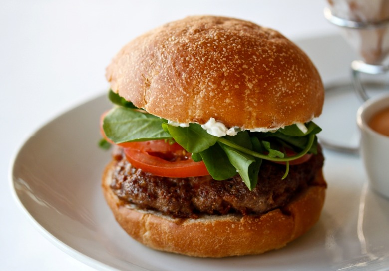 Out in California, a lamb burger can transport you to the Mediterranean.