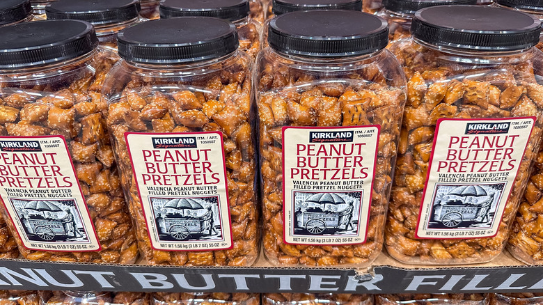 Kirkland Signature peanut butter pretzels