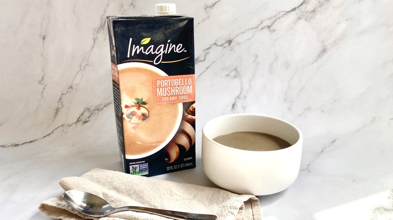 Imagine portobello mushroom creamy soup