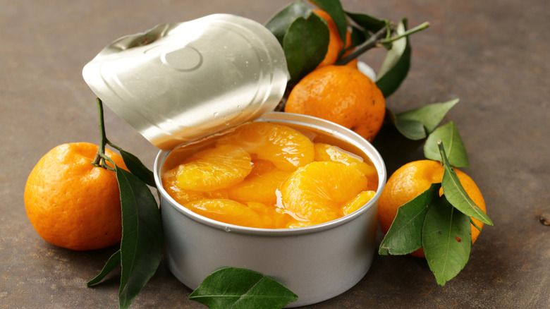 canned mandarins in syrup