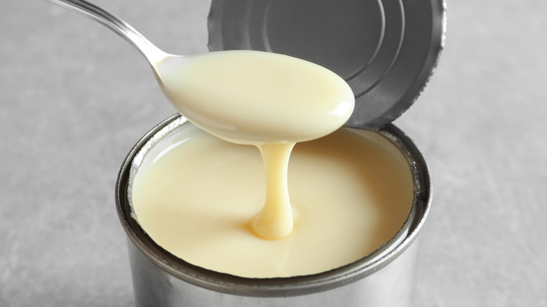 can of sweetened condensed milk