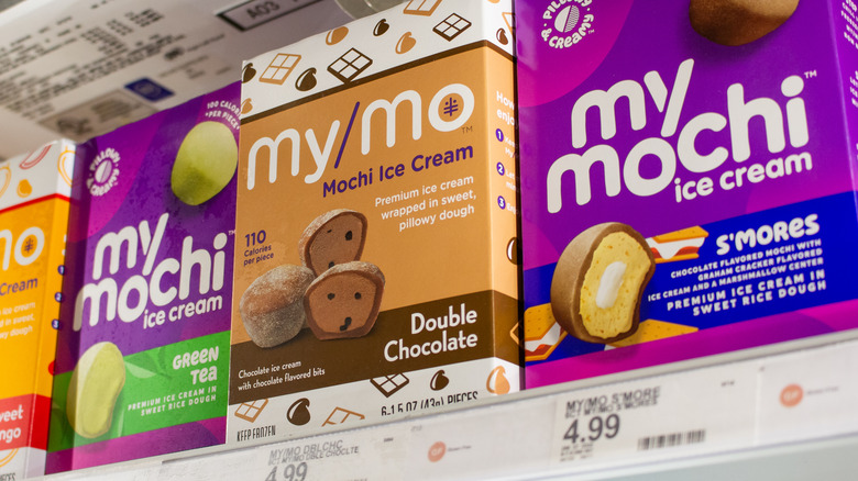 My Mochi ice cream products in a supermarket