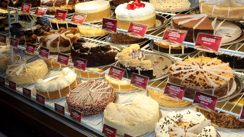 The Cheesecake Factory assorted cheesecakes