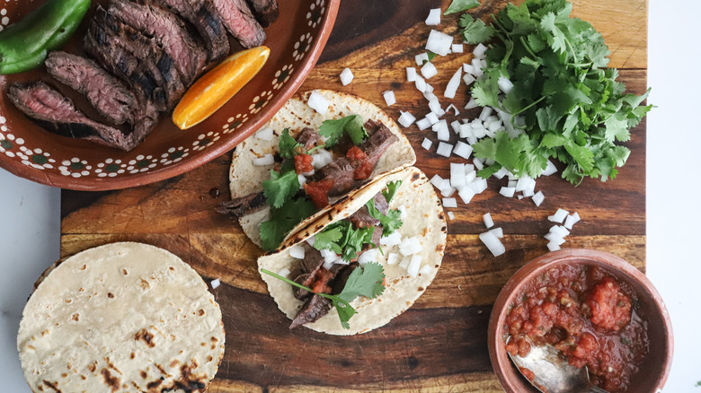 Grilled carne asada