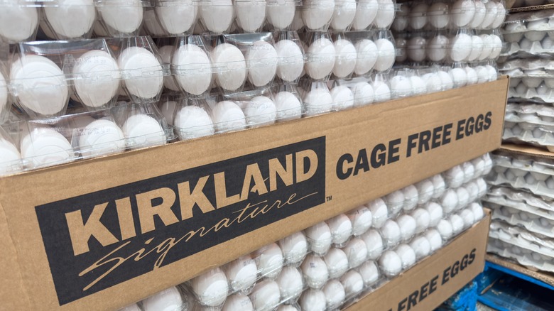 Kirkland cage free eggs