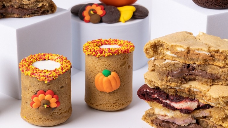 Cookie shot cups and stuffed cookies