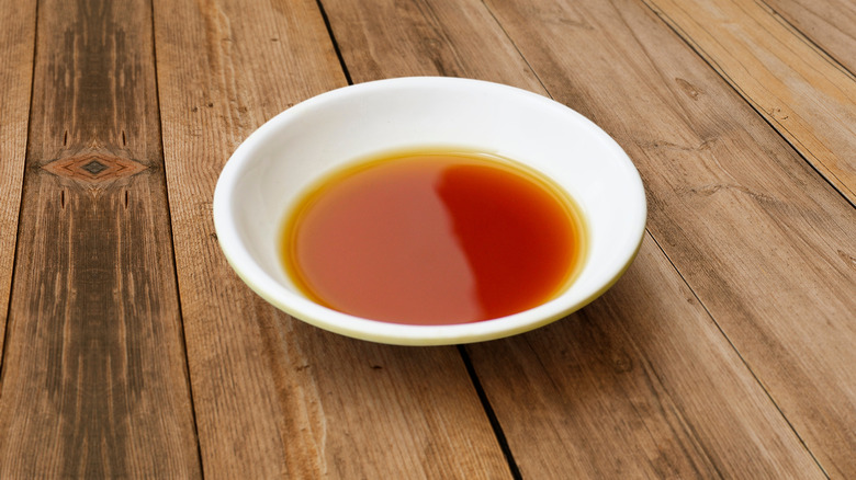 Bowl of fish sauce