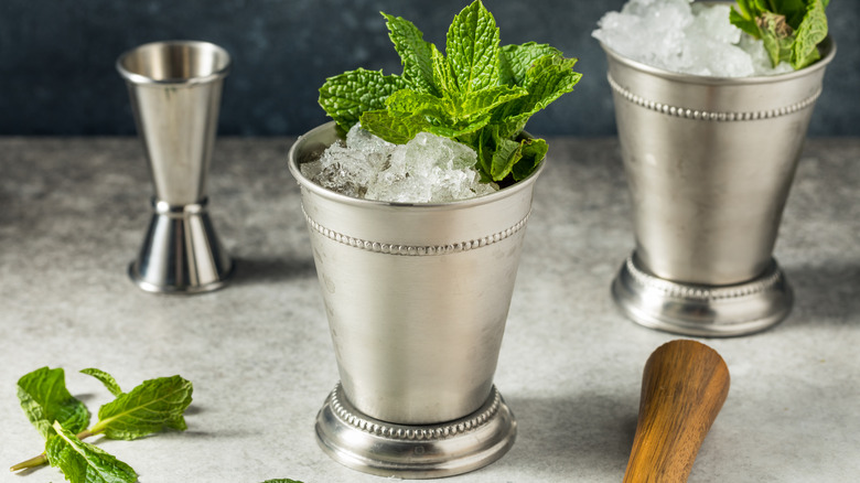 Ever Wonder Why Mint Juleps Are Served In Silver Cups?