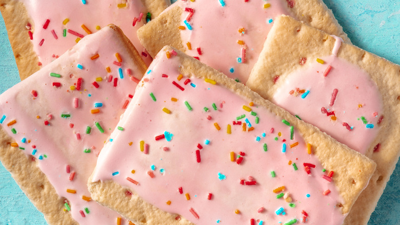 frosted strawberry flavored Pop-Tarts