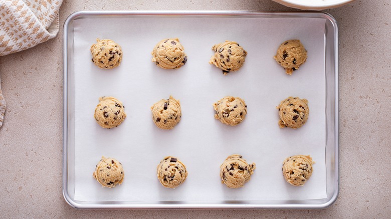 Chocolate chip cookie dough