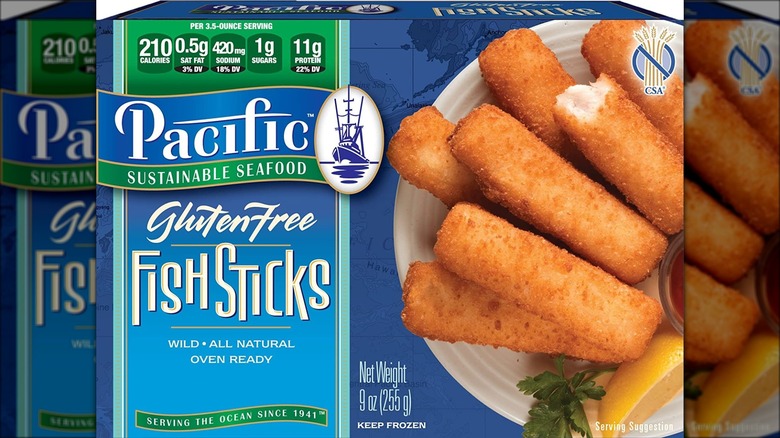 Pacific Seafood gluten-free fish sticks