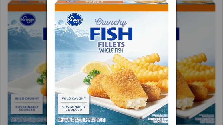 Kroger crunchy fish filets