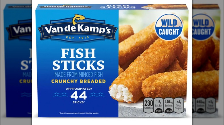 Van de Kamp's crunchy breaded fish sticks