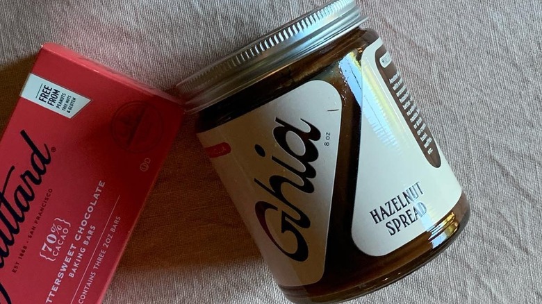 Ghianduja hazelnut spread