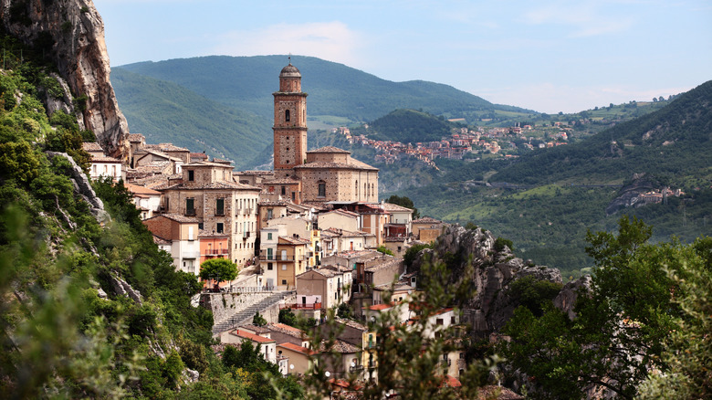 a view of Abruzzo