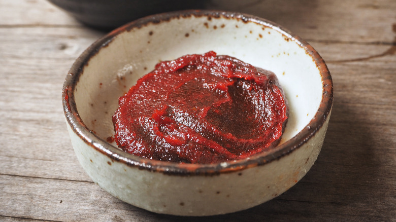 a bowl of gochujang