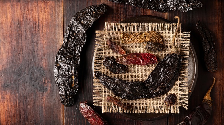 dried chili peppers