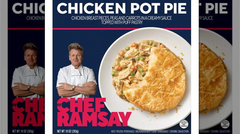 By Chef Ramsay frozen chicken pot pie