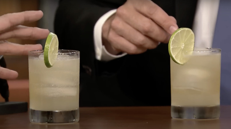 Two of Gordon Ramsay's Wake Up You Donkey cocktails