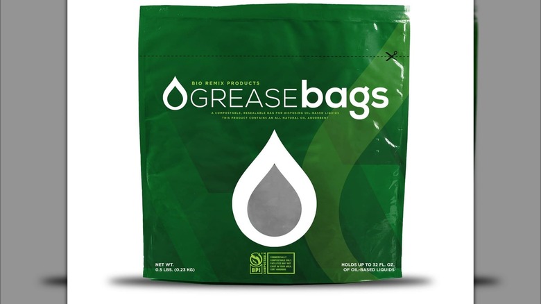 Grease Bag product against white background