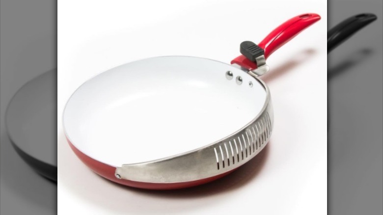 Handy Pan with a white background