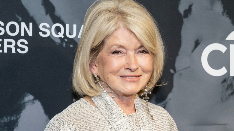 Martha stewart smiling at Gala