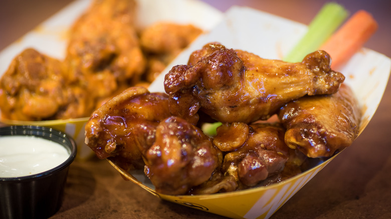 Chicken wings from Buffalo Wild Wings