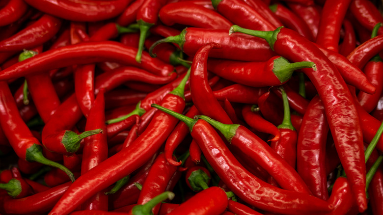 long red peppers