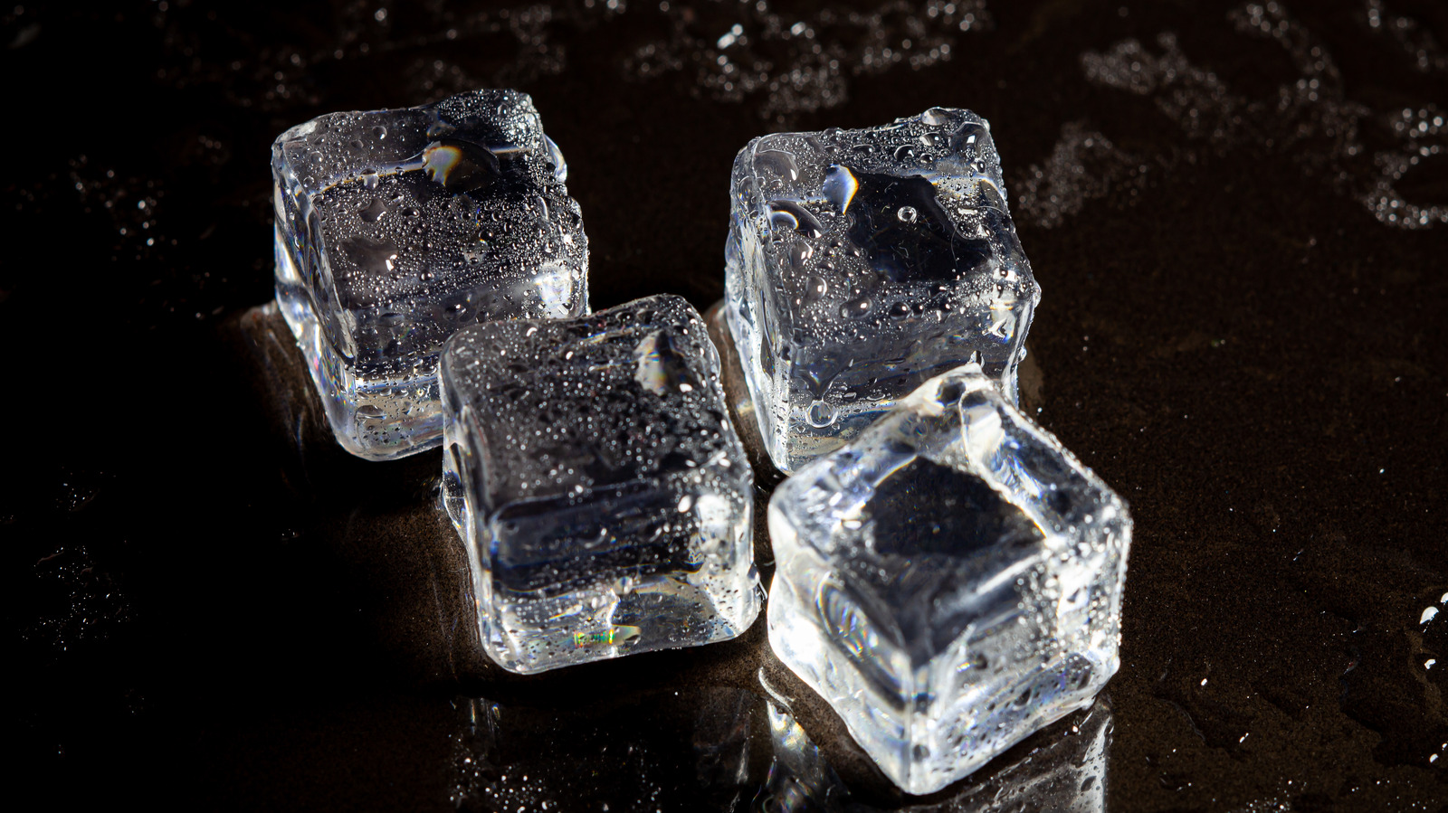 ice cube water