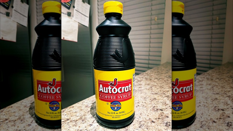 Autocrat coffee syrup