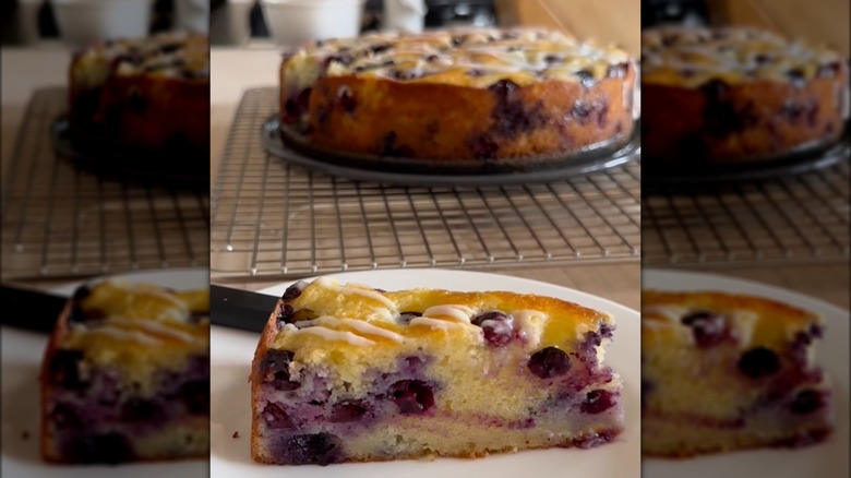 Ina Garten's blueberry ricotta breakfast cake
