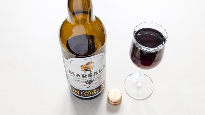 Marsala fortified wine