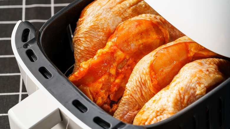 marinated chicken thighs in air fryer