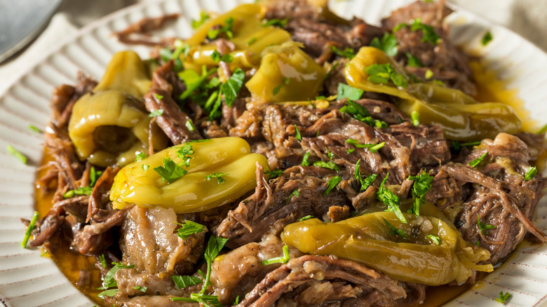 plate of mississippi pot roast