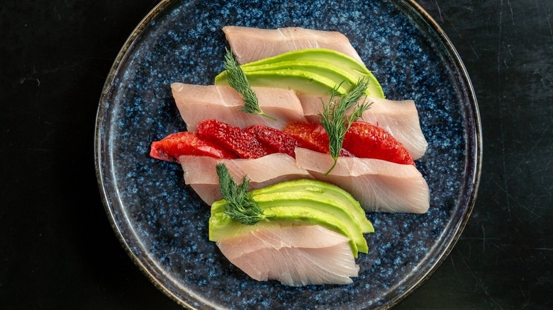 Tokugawa yellowtail crudo