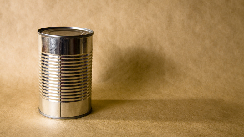 A metal can