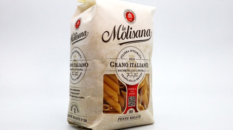 Italian La Molisana of dried pasta